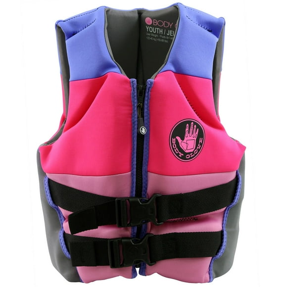 Body Glove Youth PFD Life Jacket, One Size, 50-90 lbs.