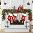 thumbnail image 2 of 6 ft Christmas Garland with Lights, Pre-lit Christmas Garland with 20 LED Ligts Pinecones Red Berries Poinsettia, Indoor Outdoor Garland for Home Fireplace Staircase Decoration, 2 of 7
