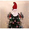 thumbnail image 4 of Adorno de árbol de Navidad Papá Noel Ciervo Top Hugger Cristo hecho a mano, 4 of 5