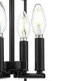 thumbnail image 3 of Better Homes & Gardens 4-Light Farmhouse Black Lantern Style Pendant Light, 3 of 10