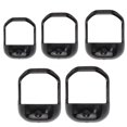 thumbnail image 1 of 5pcs Beard Styling Template Set - Mustache & Goatee Shaver for Men's Grooming - Beard Shaper Kit, 1 of 5