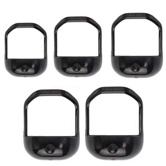 5pcs Beard Styling Template Set - Mustache & Goatee Shaver for Men's Grooming - Beard Shaper Kit