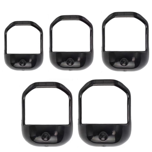 5pcs Beard Styling Template Set - Mustache & Goatee Shaver for Men's Grooming - Beard Shaper Kit