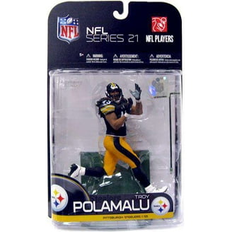 NFL Troy Polamalu Action Black Jersey Action Figure - Walmart.com