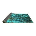 thumbnail image 2 of Ahgly Company Indoor Rectangle Oriental Turquoise Blue Industrial Area Rugs, 8' x 12', 2 of 4