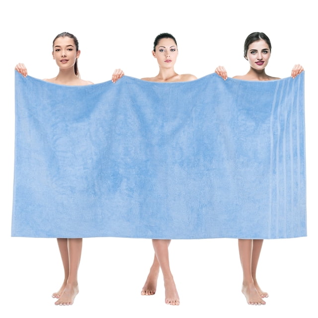 Toalla de baño American Soft Linen, 100% algodón, 600 g/m², 90 x 180 cm