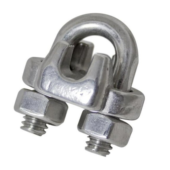 18 in. Stainless Steel Wire Rope Clip Heavy Duty US Type