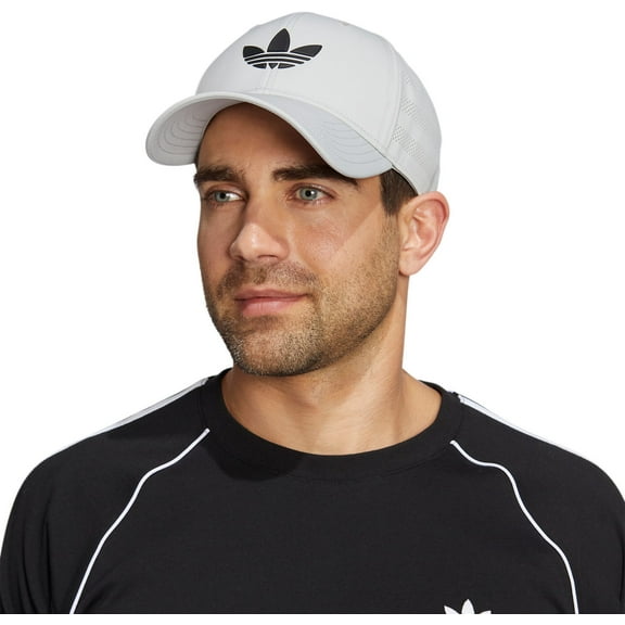 adidas Originals Men's Beacon Snapback Hat (Stone Grey, One Size)