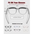 thumbnail image 4 of Gafas de Sol BIRCEN Polarizadas UV400 para Usar Sobre Anteojos BC2113, 4 of 6
