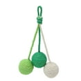 thumbnail image 2 of Juguete de Gato Colgante, Bolas de Sisal para que los Gatos se Rascen, Palmaditas, Mordisco o Gato Juguete para Gatos Bolas de Gato Interactivos Juguetes de Masticación para, 2 of 7