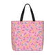 thumbnail image 1 of Balery Pink Donut Bolsa de Mano para Mujeres con Cremallera, Bolsa de Gimnasio con Compartimentos, Bolsa para Laptop, Bolsa para Trabajo, 1 of 7