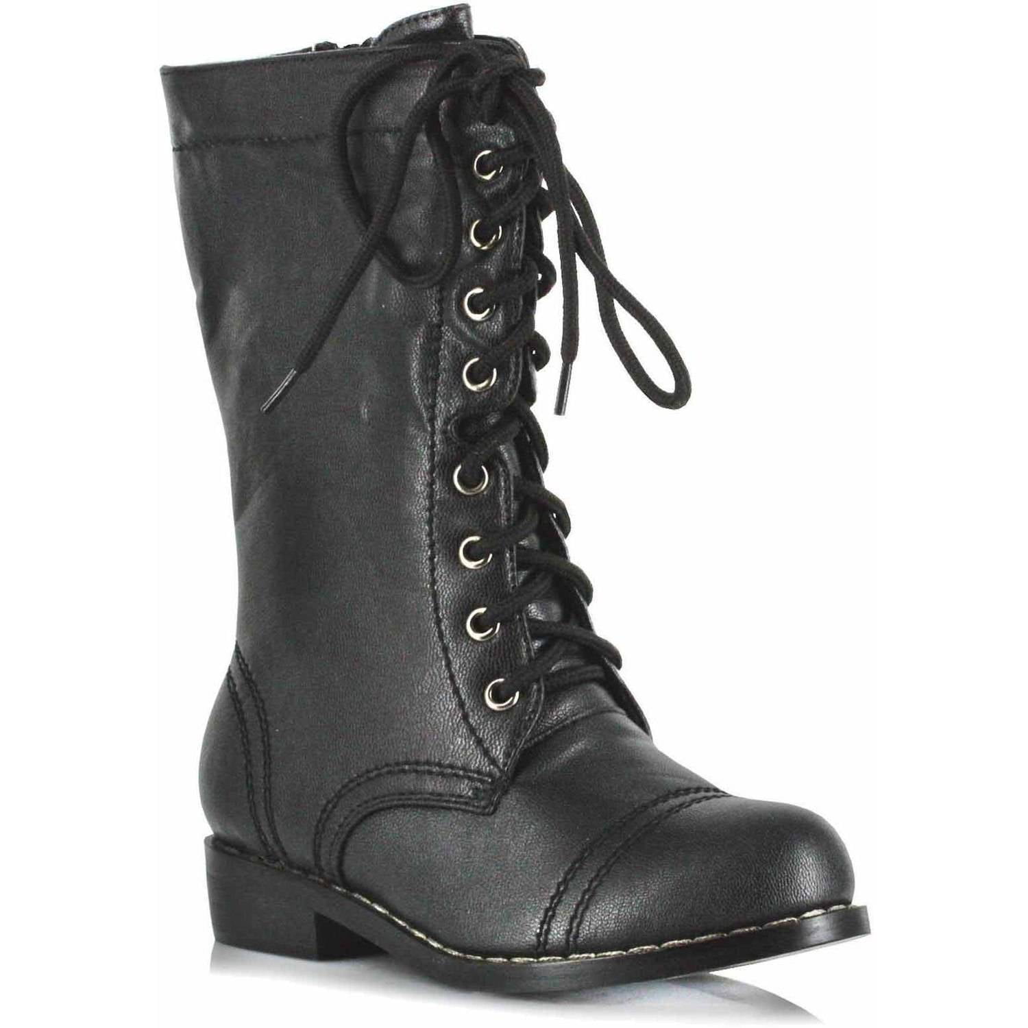 black soldier boots