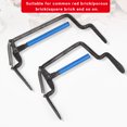 thumbnail image 3 of Brick clamp tool artifact for construction sites (small bold spring brick clamp) SHENMO, 3 of 10