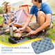 thumbnail image 4 of Cojín de asiento impermeable Cojín de asiento inflable Cojín de silla de oficina Cojín de asiento de estadio portátil para acampar al aire libre Oficina, estadio, grada, aeropuerto, 4 of 5
