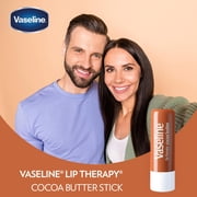 Vaseline Lip Therapy Cocoa Butter, Lip Balm, 3 Pack