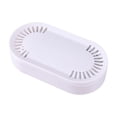 thumbnail image 2 of Natural Bamboo Charcoal Refrigerator Deodorizer Box with Suction Cup, Reusable Odor Eliminator for Fridge, Freezer, Closet, and Car, White Plastic Container, 2 of 6