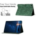 thumbnail image 4 of for Samsung Galaxy Tab A9 Plus 11.0" 2023 SM-X210/X215/X216 Case PU Leather Folio Tablet Cover, Smart Auto Wake/Sleep Flip Stand Case Embossed Pattern Magnetic Clasp Protective Case, Green, 4 of 9