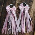 thumbnail image 6 of Pink Cowgirl Boot Bows with Pearl & Glitter, Western Boot Accessories for Women, 6 of 9