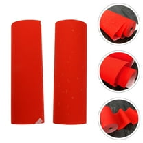 WHAMVOX Red Construction Paper for Calligraphy Durable Smooth Craft Paper Roll Easy to Carry 2 Rolls