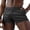 Gray, variant on Mens Mid Rise Lightweight Linen Blend Street Shorts, Adjustable Waist System, Unrestricted Cutting for Relaxed Mobility Green L