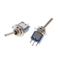 thumbnail image 3 of 10 unidades de mini interruptor de palanca de 3 pines On/on 2 posiciones de AC 250v/1.5a 125v/3a Spdt azul, 11 Feliz Sencillez, 3 of 5