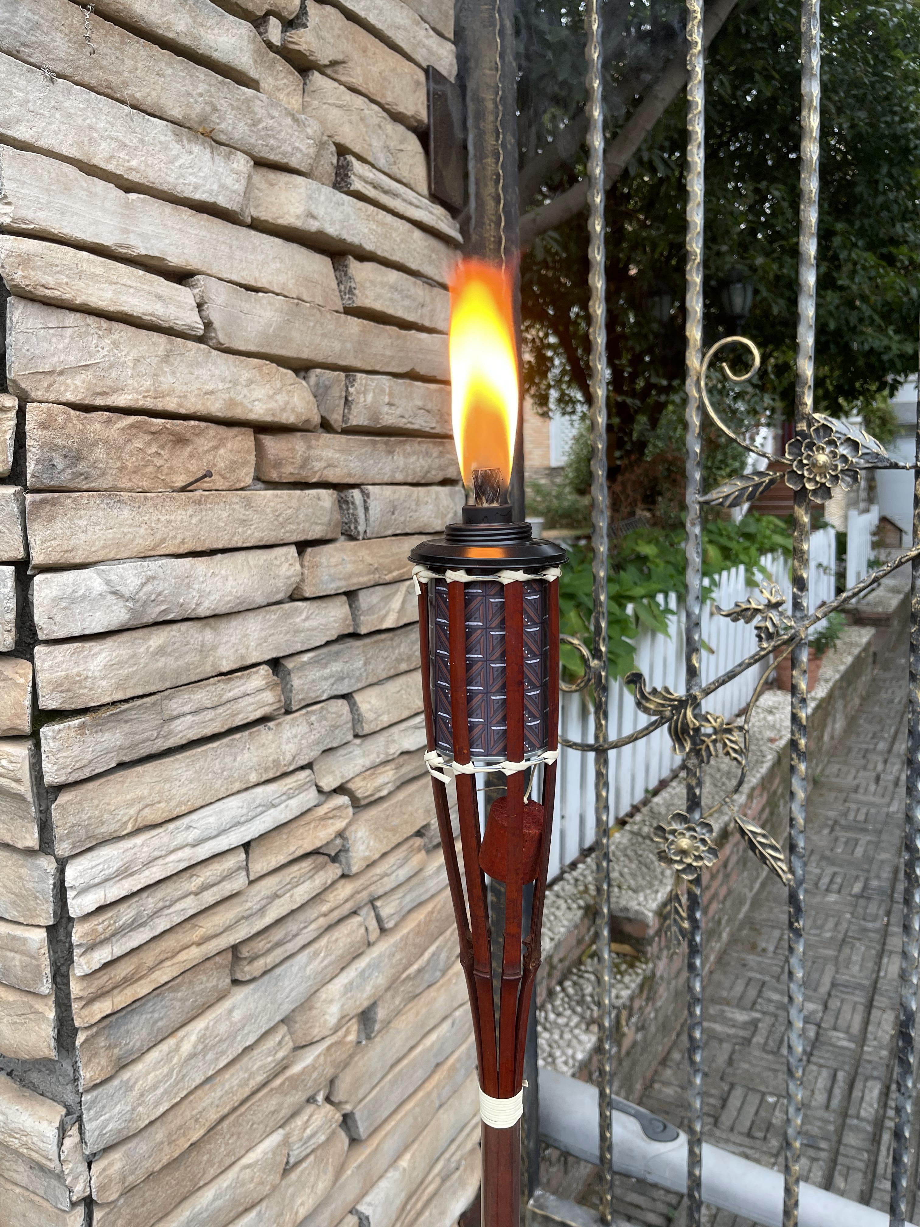 Mainstay - Brandclub - Mainstays 57in Stained Bamboo Yard Torch