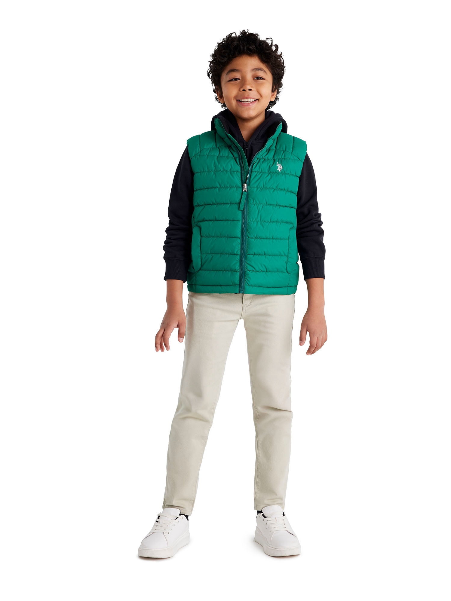 U.S. Polo Assn. Kids Puffer Vest, Sizes 4-18