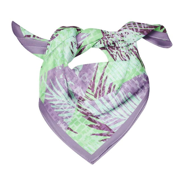 Bimba Womens Square Head Bandanas Summer Neck Wrap Scarf-40 x 80 Inches