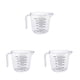 thumbnail image 1 of Monstrate 150/300/600ml Plastic Measuring Cups Pastry Kitchen Liquid Measurement Multi Tool Container Measure Cooking Jug Type1 NO1, 1 of 6