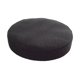 thumbnail image 1 of Funda de taburete, cojín protector de fibra de poliéster elástica, lavable, diámetro del asiento: 28-38 cm. Redondo negro para 28-38cm, 1 of 9