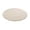 White, variant on White Round Fluffy Floor Mat For Sofa And Living Room With Water-Absorbent Design And Soft Pile 15.75 Inches Diameter