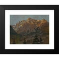 thumbnail image 2 of Ferdinand Katona 14x11 Black Modern Framed Museum Art Print Titled - Tatras Motif (1900), 2 of 5