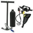 thumbnail image 1 of Kit de Réservoir de Plongée Portable 1L, Mini Réservoir de Plongée avec Soupape de Décharge, Conception de Filtre et Manomètre Étanche, pour Exploration sous-Marine, 1 of 7