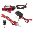 thumbnail image 3 of Cabrestante De Coche RC, Cabrestante De Metal RC Universal, Escala 1/10 Para Coche Trepador De Control Remoto Mgaxyff RC Metal Winch, 3 of 8
