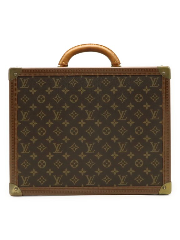 Pre-Owned LOUIS VUITTON Louis Vuitton Monogram Cotoville 40 Hard Case Attache Trunk Handbag...