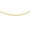 Yellow, variant on 14K Yellow Solid Gold Classic Omega 3mm Chain 7" long Diamond Cut Bracelet with Box Catch Clasp