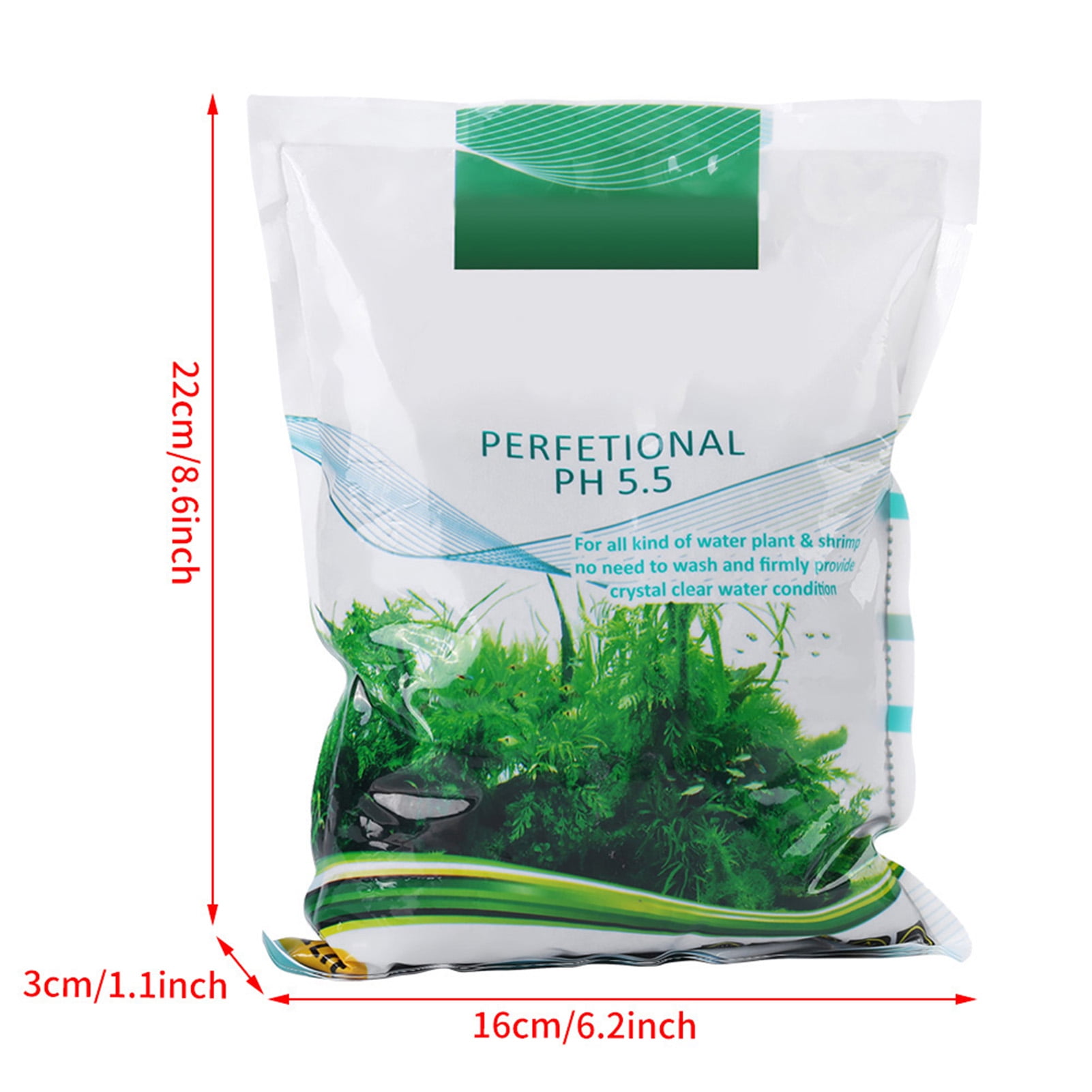 1000g Aquarium Mud, Promote Plants Growth Fish Tank Bottom Water Grass Seeds Plant Sand for the Most Types of Grass