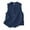 Navy, variant on Women's Linen Vest Jacket Casual Loose Fit V-Neck Sleeveless Outerwear for Spring Summer