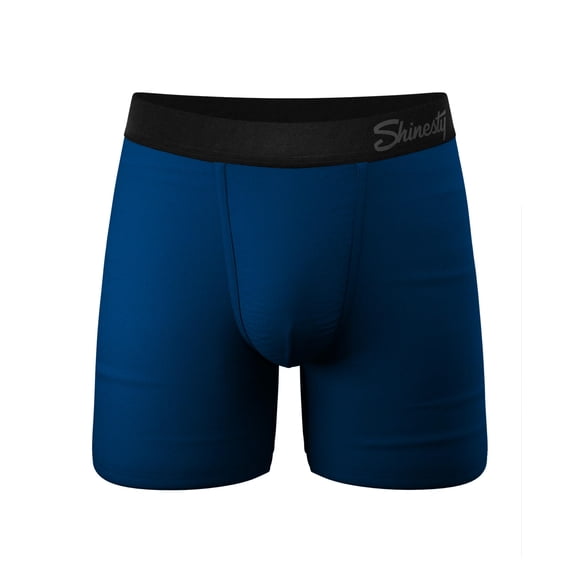 Ropa Interior Masculina con Soporte Ball Hammock Shinesty Azul Oscuro
