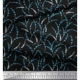thumbnail image 2 of Soimoi Velvet Fabric Lavender Floral Print Fabric by Yard 58 Inch Wide, 2 of 3