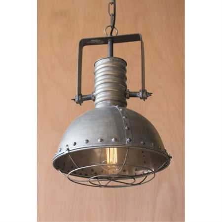 

METAL WAREHOUSE PENDANT WITH CAGE