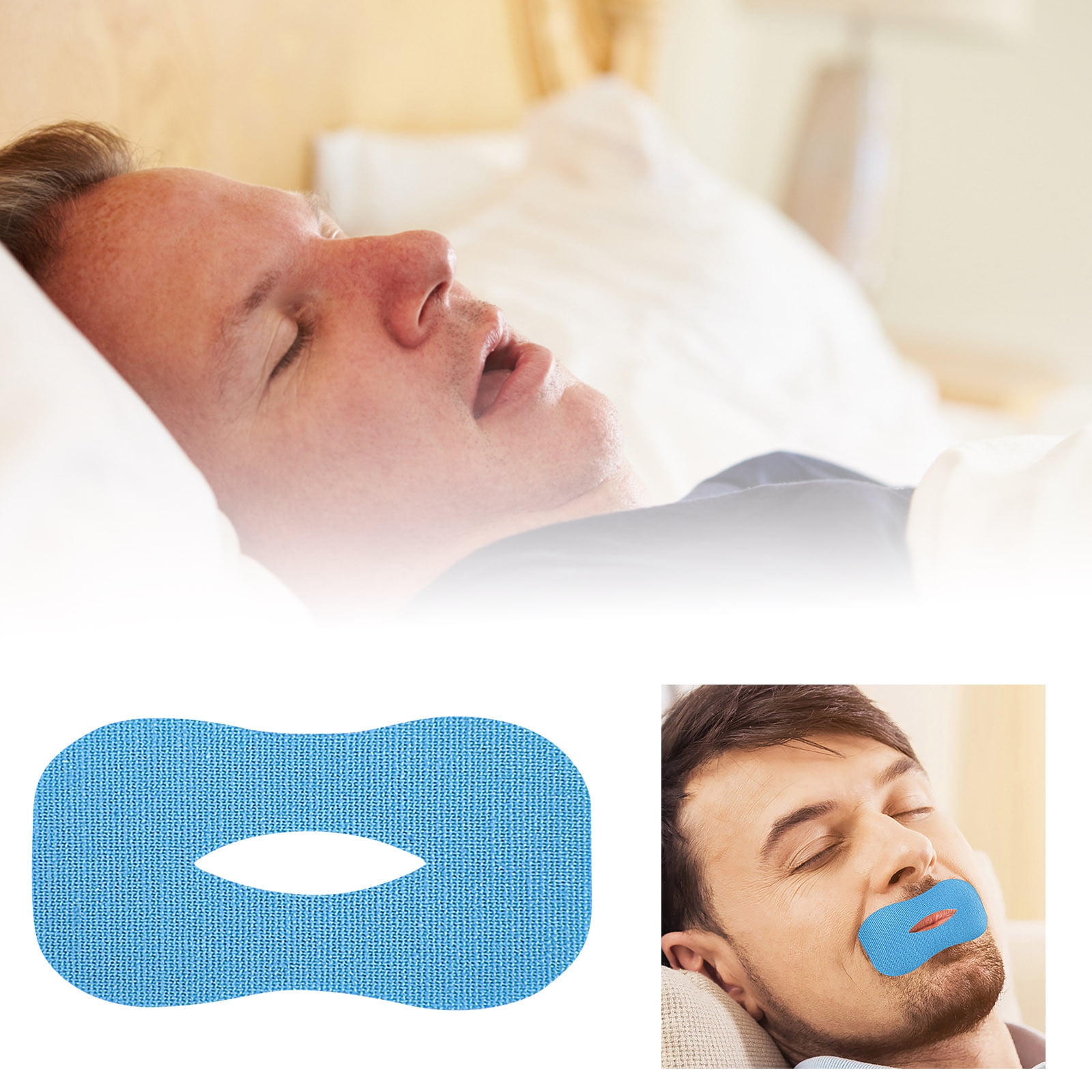 Closure Patch WIFKLSIIPG Adults and Children O Shaped Snoring Patch at Night Snoring ...