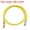 Yellow, variant on Uxcell 2.95ft 1/4 SAE Thread 500PSI Refrigeration Tube Charging Hose Tube Rubber Yellow
