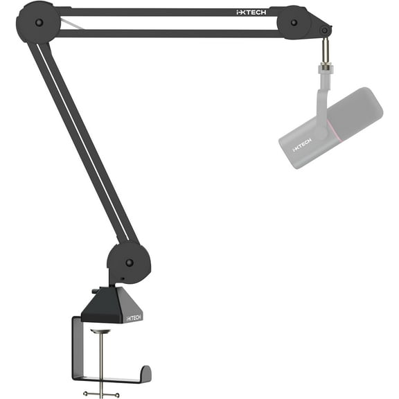 I-XTECH Flexible Desk Mount Microphone Stand & Boom