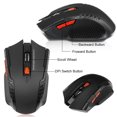 thumbnail image 4 of 2.4Ghz Wireless Mouse 1600DPI Home Office Juego de computadora Juegos ópticos Ratones inalámbricos Inevent DN1265-04, 4 of 7