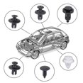 thumbnail image 3 of 100pcs Car Fastener Clip 6 Size Mixed Car Body Push Retainer Pin Rivet Bumper Door Trim Panel Retainer Auto Fastener Kit, 3 of 5