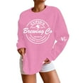 thumbnail image 2 of Women's Love Brewing Co Casual Sweatshirt Crewneck Long Sleeve Womens Pullover Tops Fall Sweatshirt, 2 of 4