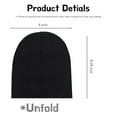 thumbnail image 2 of 2 Pack Beanie Hats for Women & Men, Winter Hat Unisex Knitted Cuffed Plain Skull Caps Green, 2 of 6