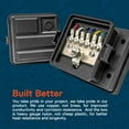 thumbnail image 3 of Waterproof Positive/Ground Power Distribution Terminal Block Battery Bus Bar, 3 of 8