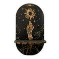 thumbnail image 1 of POINTERTECK Crystal Stone Holder Storing Bohemian Style Convenient Wooden Necklaces Crystal Display Rack, 1 of 5